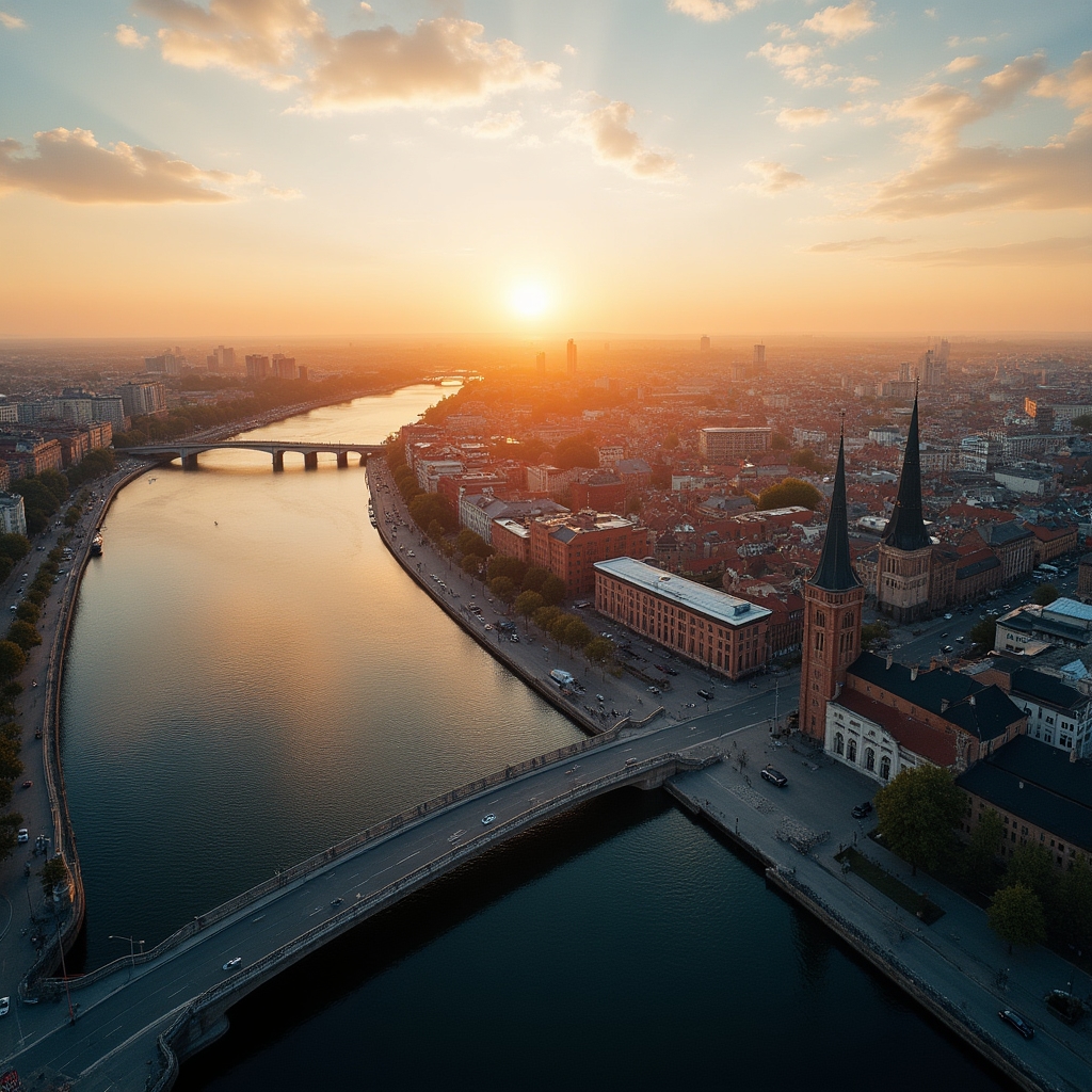 Panorama Szczecina, obszar obsługi firmy Drozikurtov